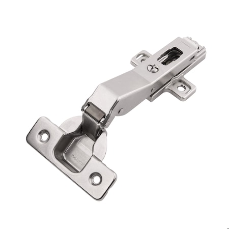 Hickory Hardware Hinge Concealed Frameless Corner Door 45 Degree Angle Self-Close Clip On Polished, 2PK HH075225-14